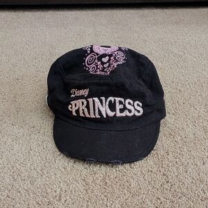 Disney Princess Black Cap with Pink Accent